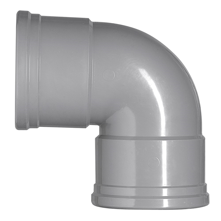 bocht pvc grijs rwa