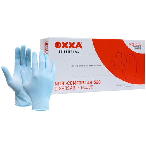 Handschoenenen Wegwerp Nitrill Oxxa - NITRI-COMFORT 44-520 8/M