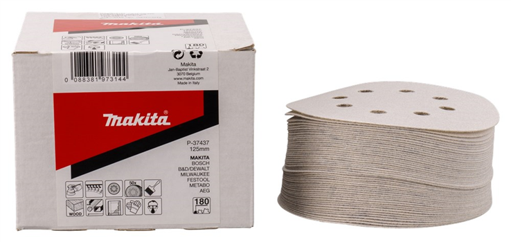 schuurschijf wit makita