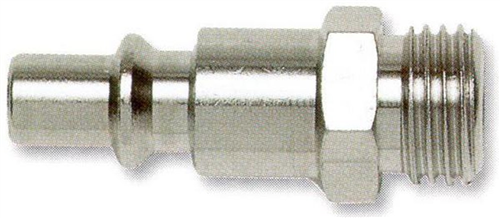 Insteeknippel Orion Staal Vernikkeld - 1/4'' BU SET à 2 STUKS