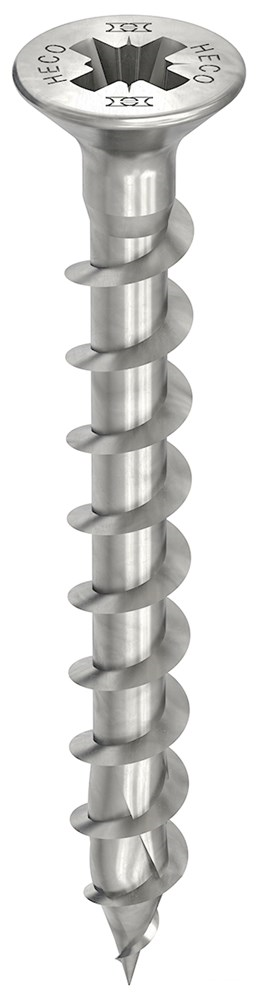 Scharnierschroef Rvs A2 Heco - 4.5X 40MM PK PZ2