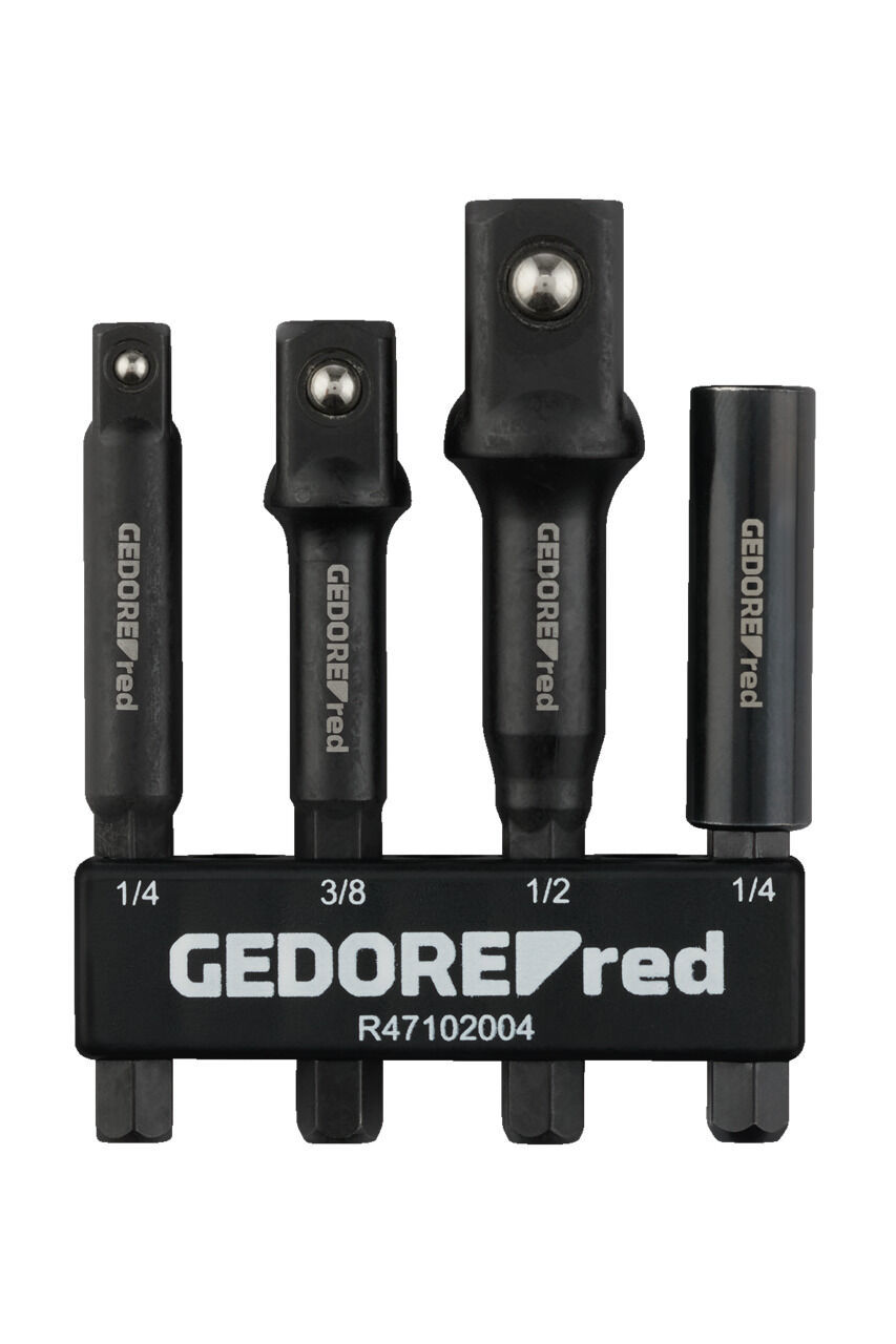 verloopstukkenset gedore red-4
