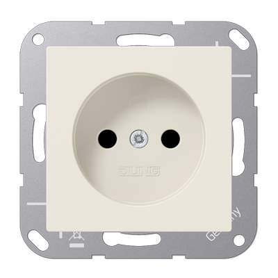 wandcontactdoos inbouw enkel jung