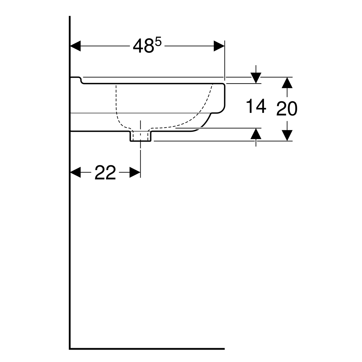 wastafel keramisch geberit-4