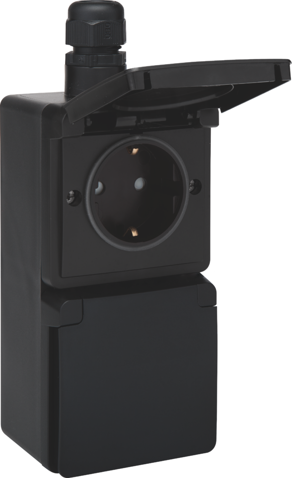 wandcontactdoos opbouw dubbel niko hydro