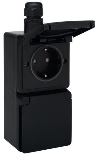 wandcontactdoos opbouw dubbel niko hydro-4