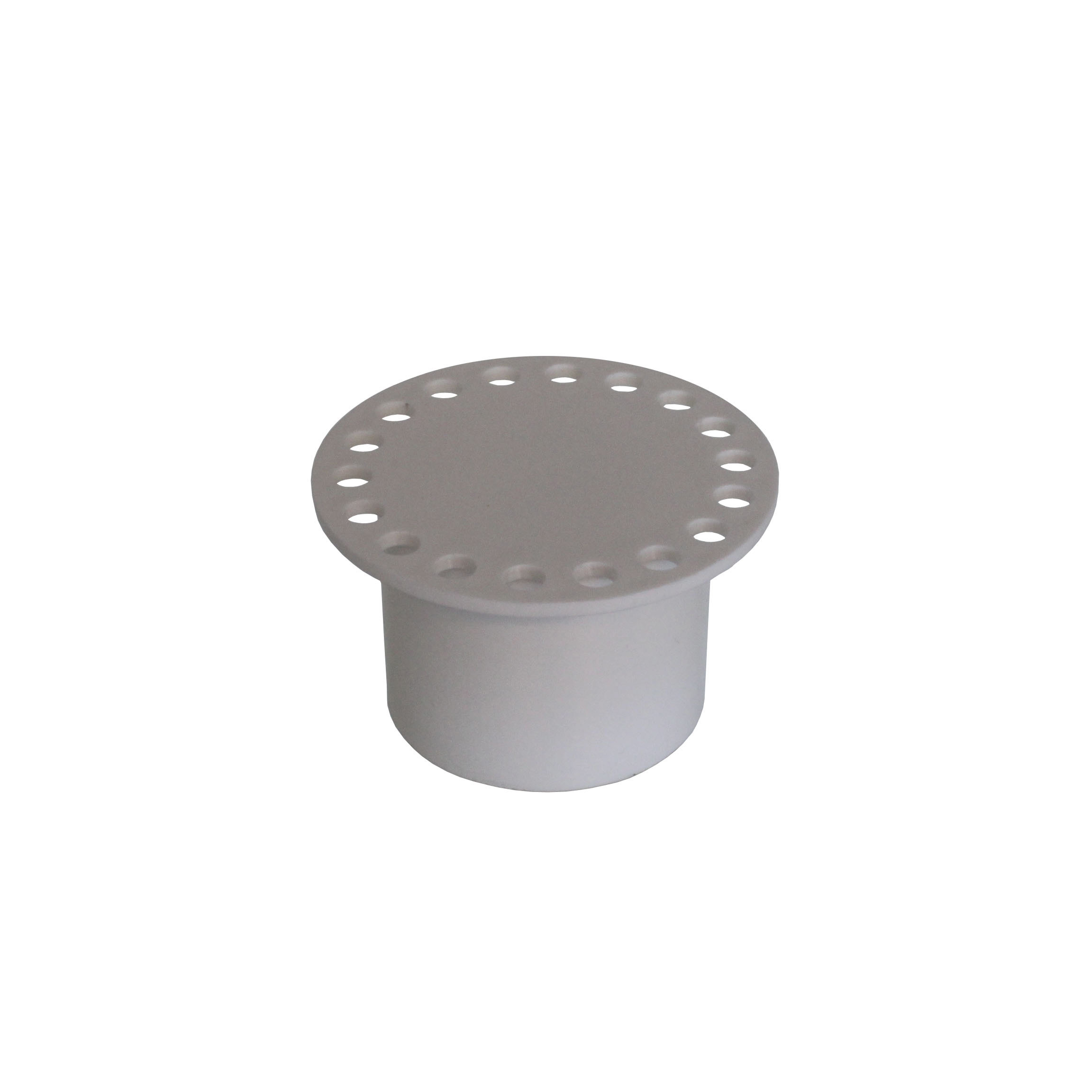 putrooster pvc grijs