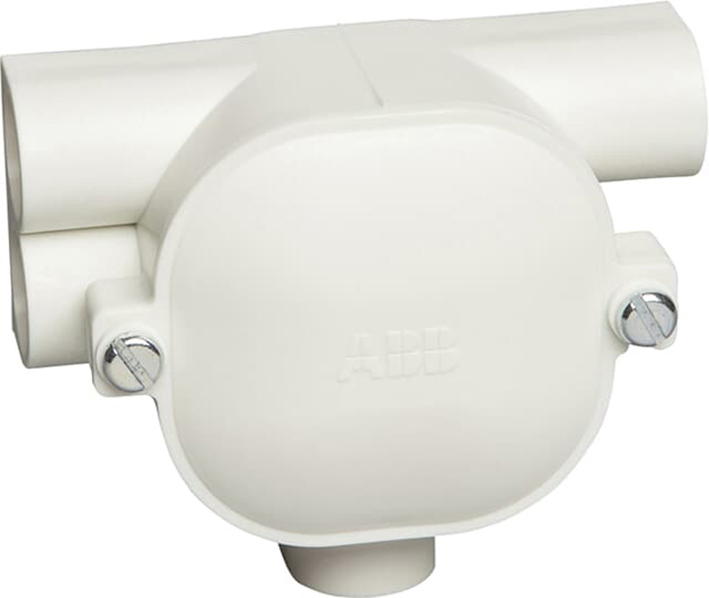 lasdoos top-T-doos dubbel pvc abb