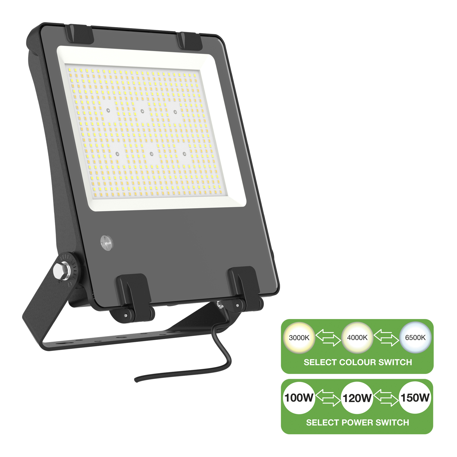 bouwlamp floodlight led klasse I bailey