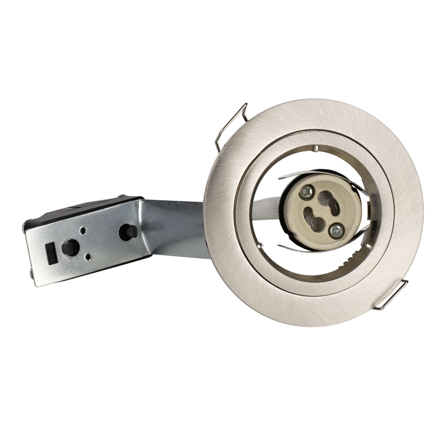 inbouwspot aluminium geborsteld bailey