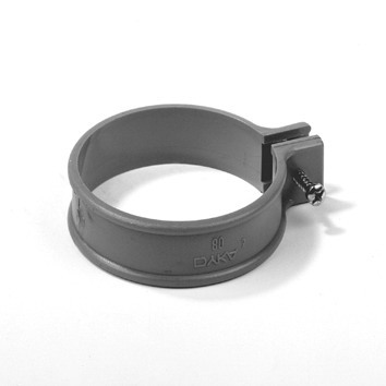 ophangbeugel pvc grijs hwa