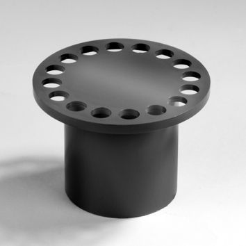 putrooster pvc grijs