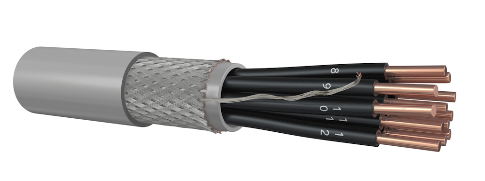 elektriciteitsgrondkabel xlpe grijs