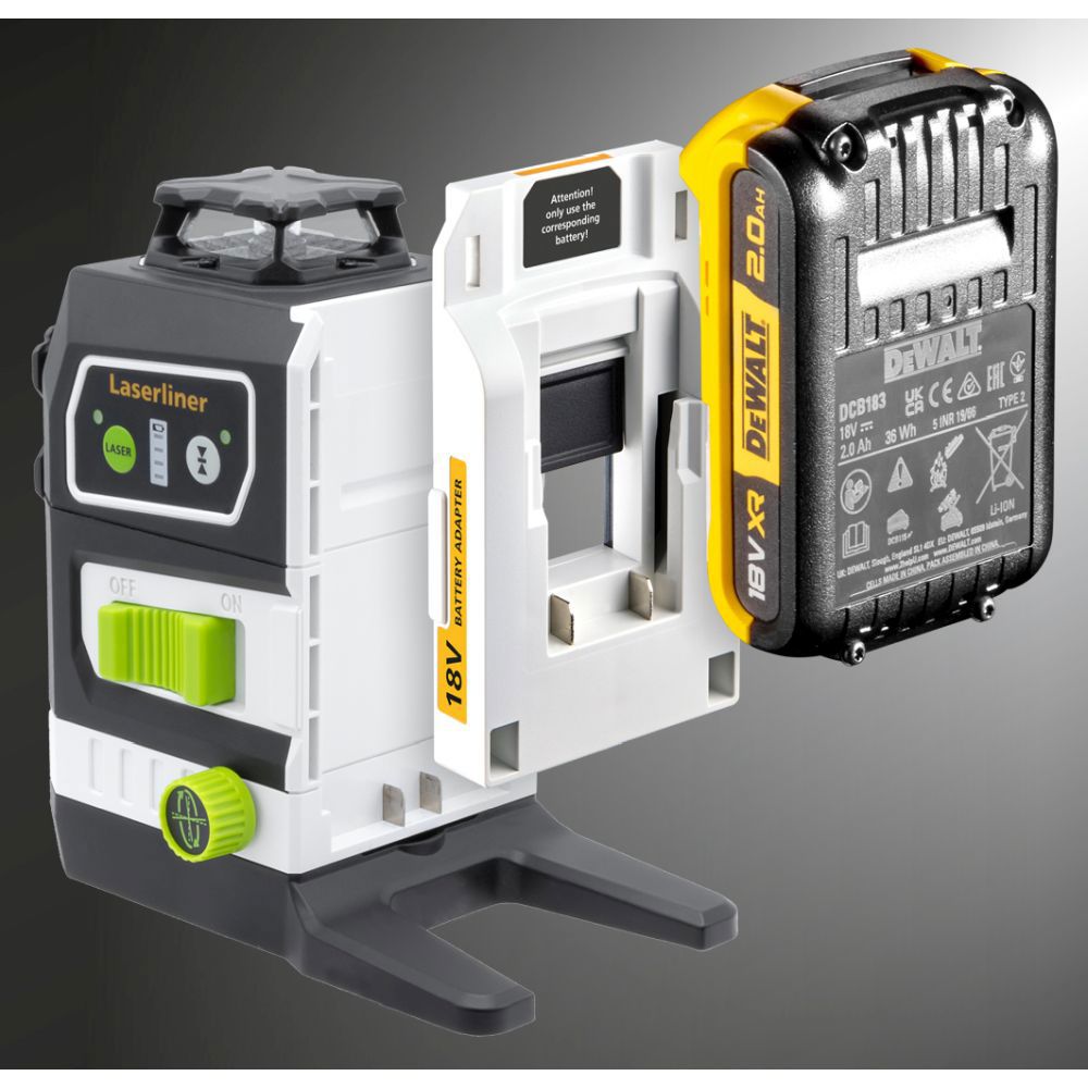 adapter multi-battery laser laserliner-3