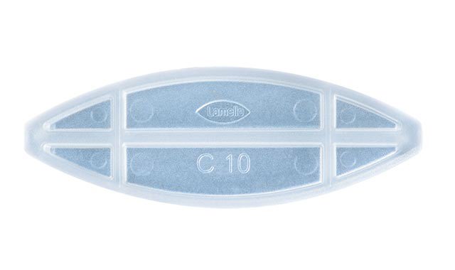 verbindingsplaat transparant lamello