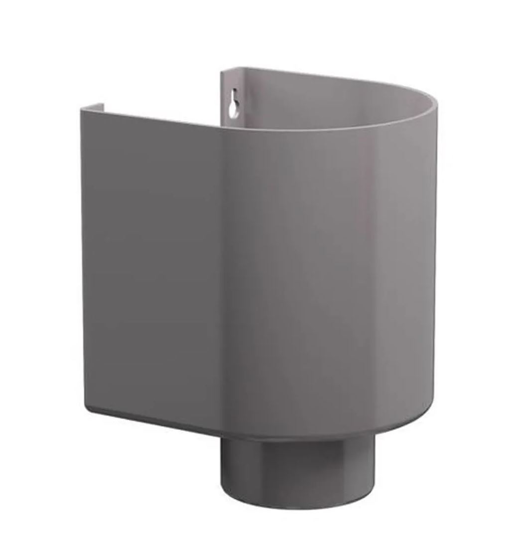 vergaarbak pvc grijs hwa