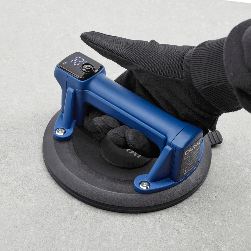 accu zuignap digitaal carat-9