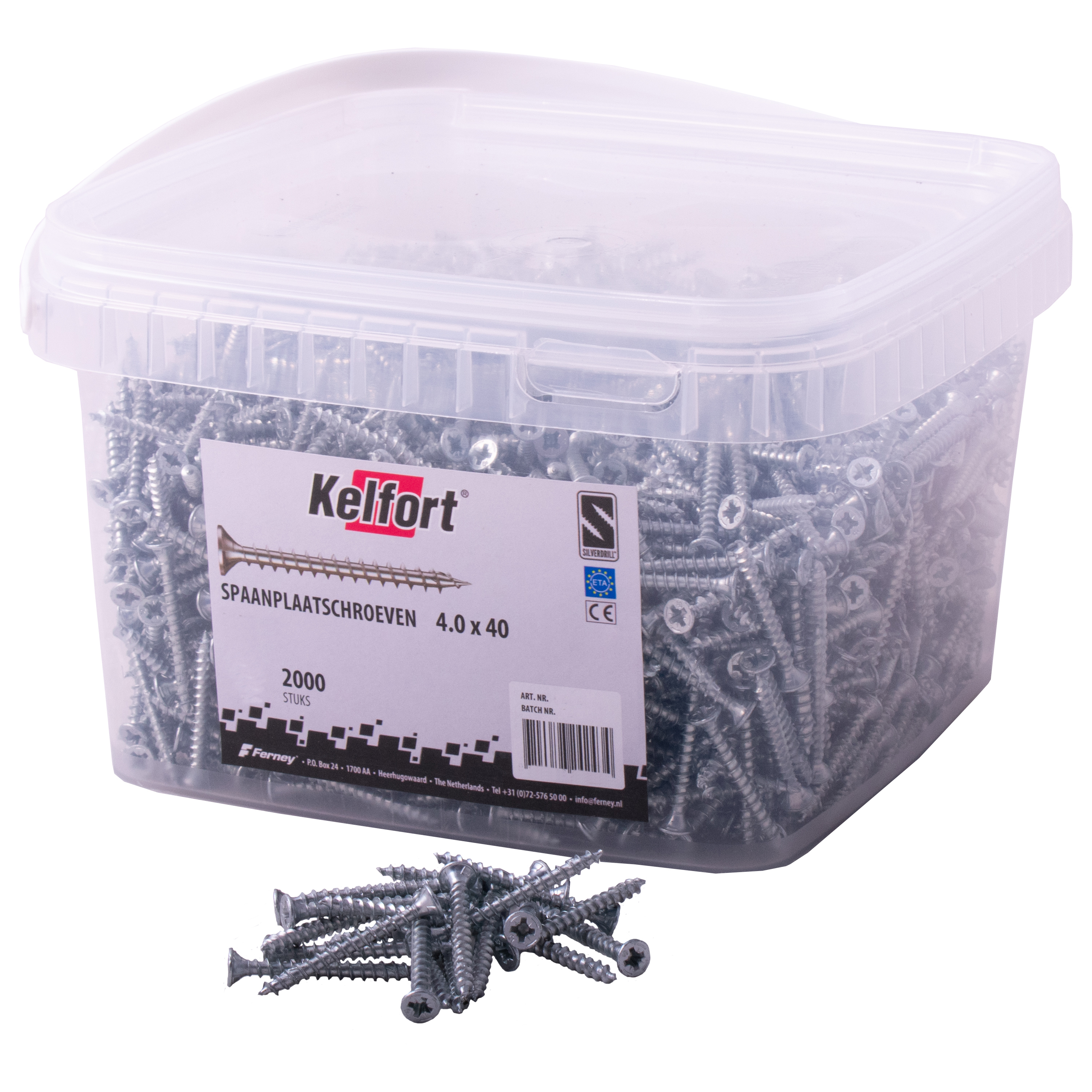 spaanplaatschroef verzinkt kelfort