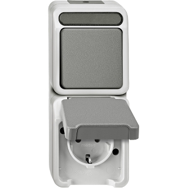 contactdoos+schakel wissel opb. aquastar