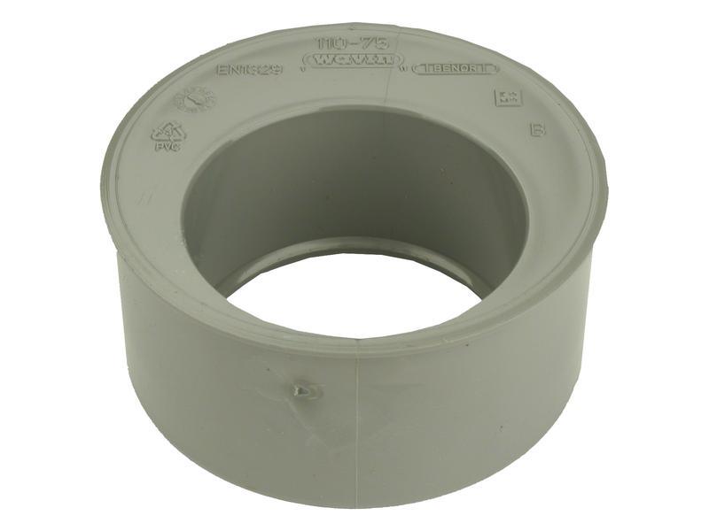 inzetverloopring pvc grijs wavin