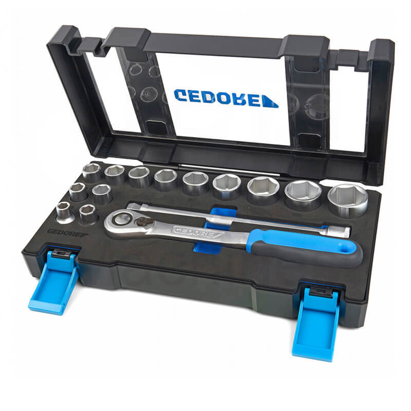 dopsleutelset zeskant gedore