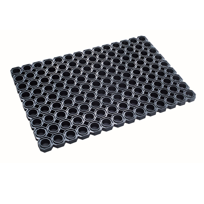 buitenmat zwart rubber