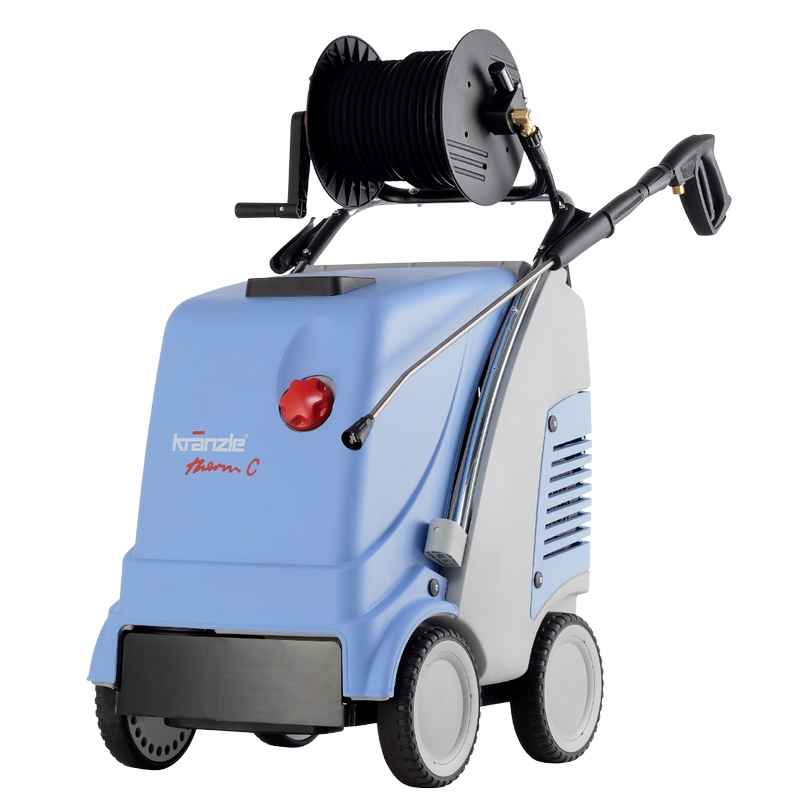 hogedrukreiniger met haspel kranzle