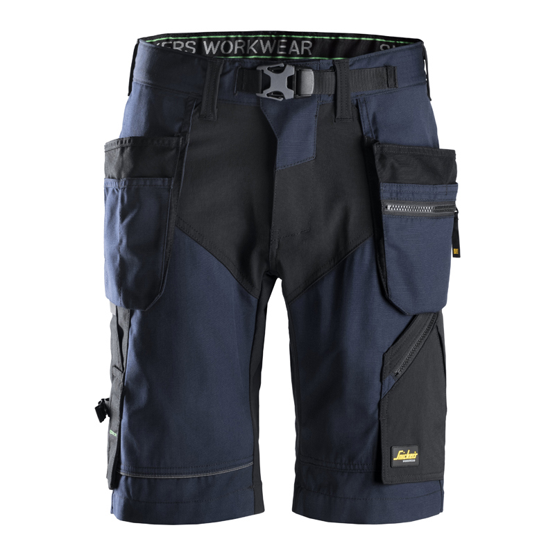 werkbroek+ kort flexiwork snickers-6