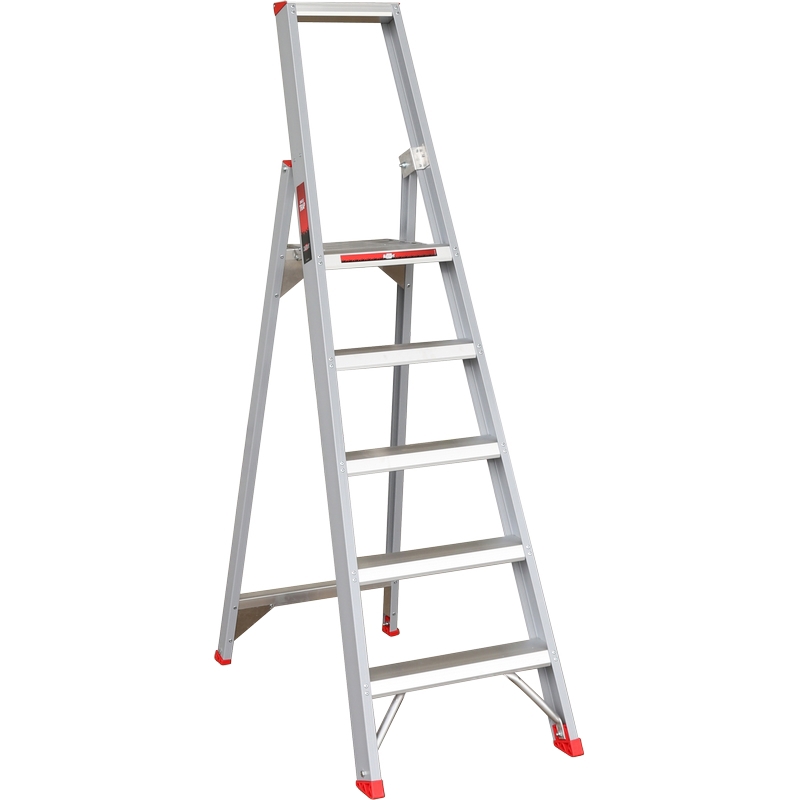 plateautrap aluminium ongecoat kelfort