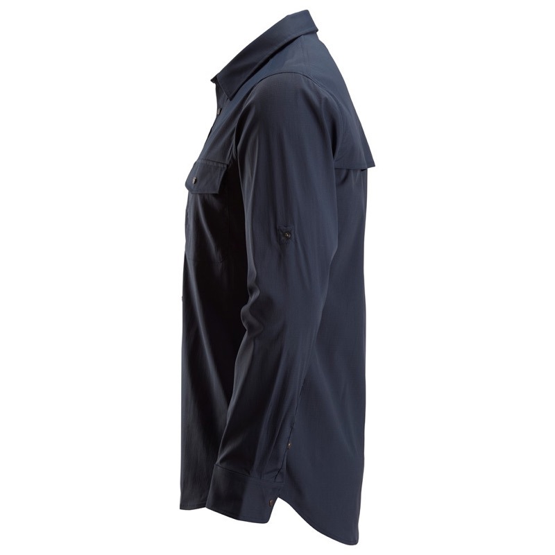 shirt lange mouwen litework snickers-4