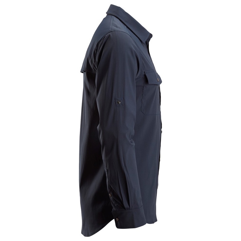 shirt lange mouwen litework snickers-5