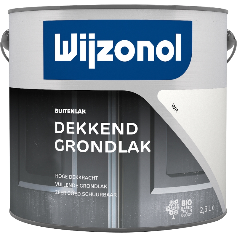 grondlak dekkend wit wijzonol