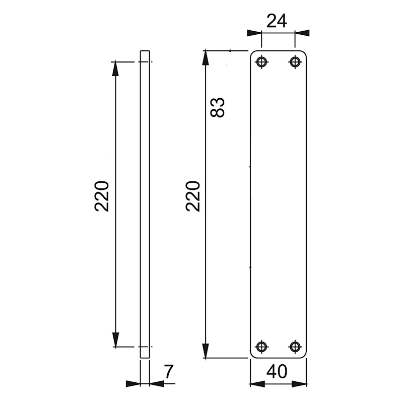 langschild aluminium f1 hoppe-3