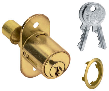 schuifdeurmeubelslot vernikkeld junie