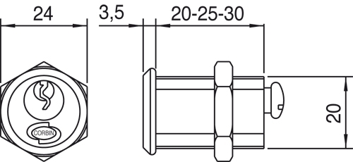 automatencilinder corbin-4