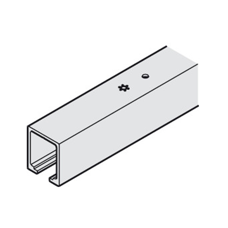 bovenrail aluminium hawa