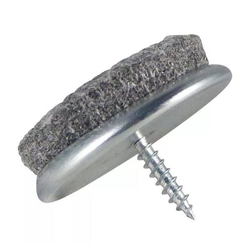 glijnagel vernikkeld met vilt-3