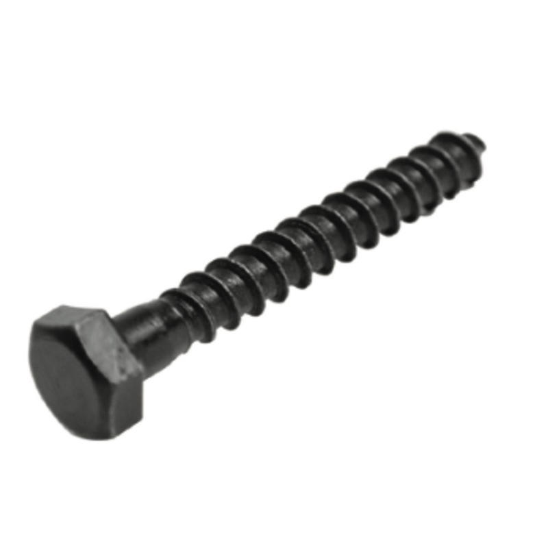 houtdraadbout zwart verzinkt 4.8-3