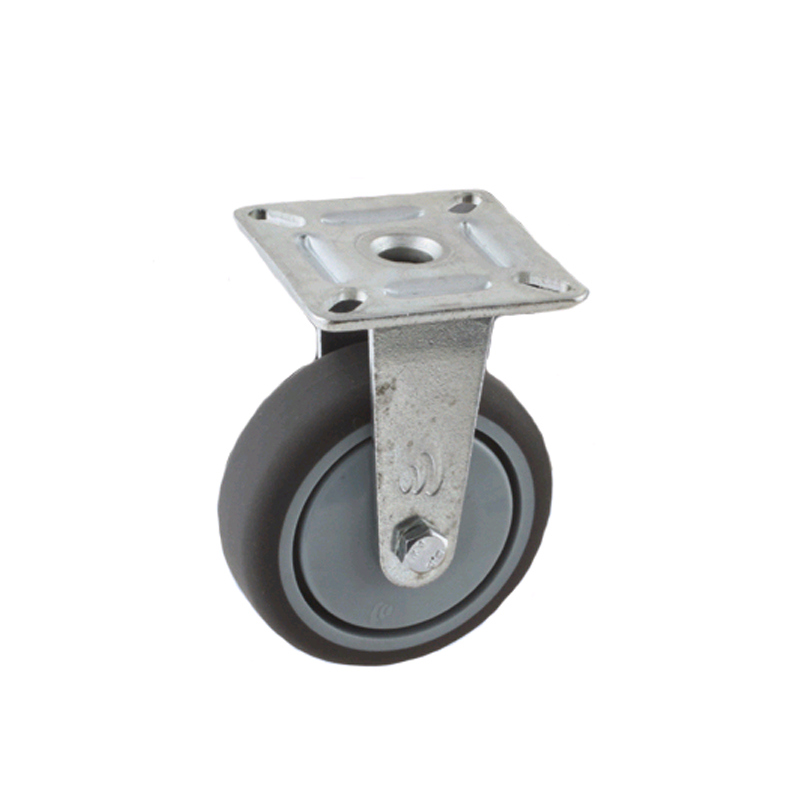 bokwiel grijs rubber