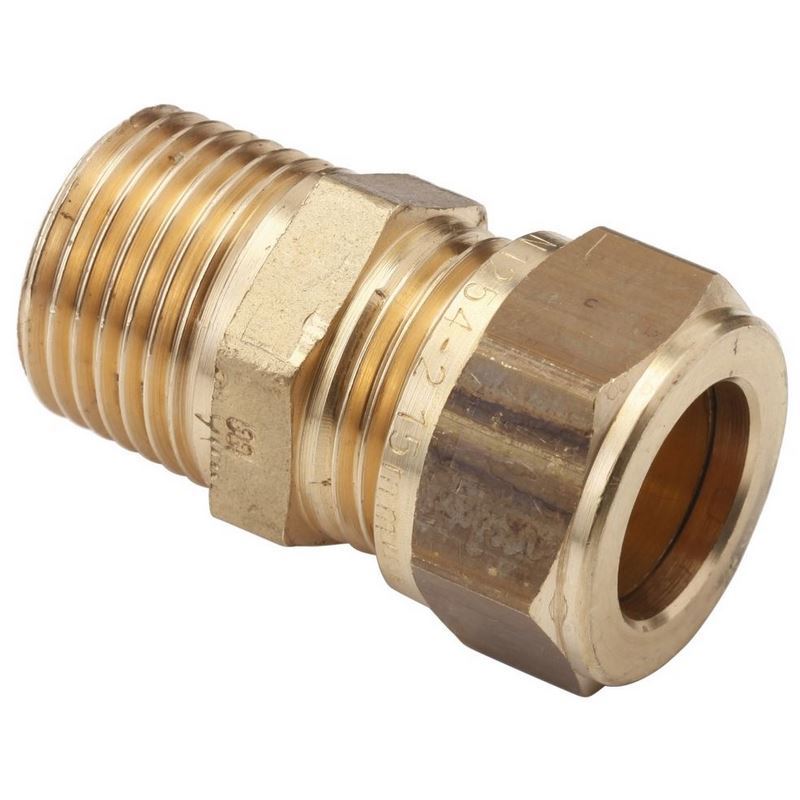 knel puntstuk messing