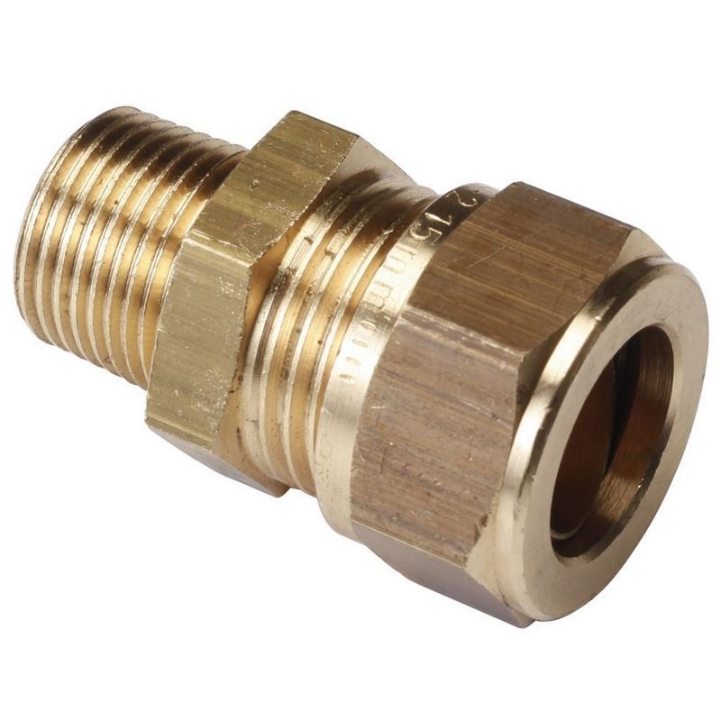 knel puntstuk messing