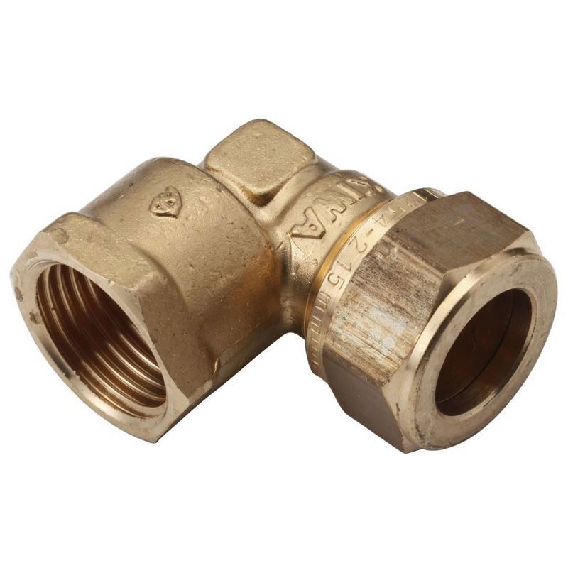 knel kniekoppeling messing