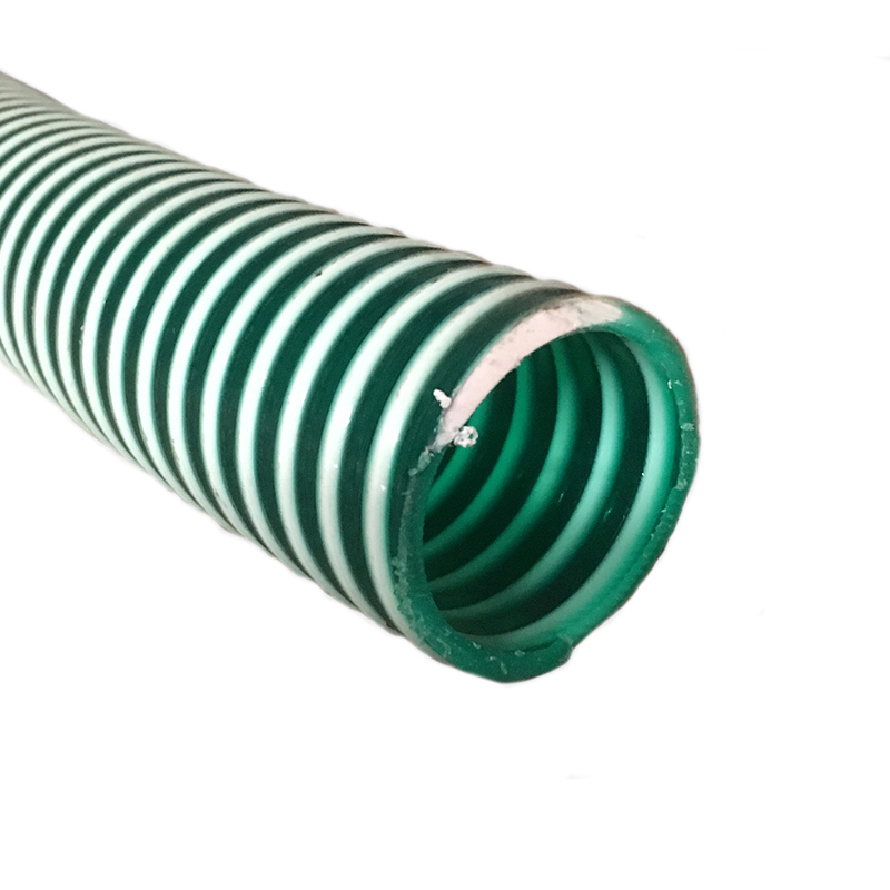 waterzuigpersslang pvc transparant groen