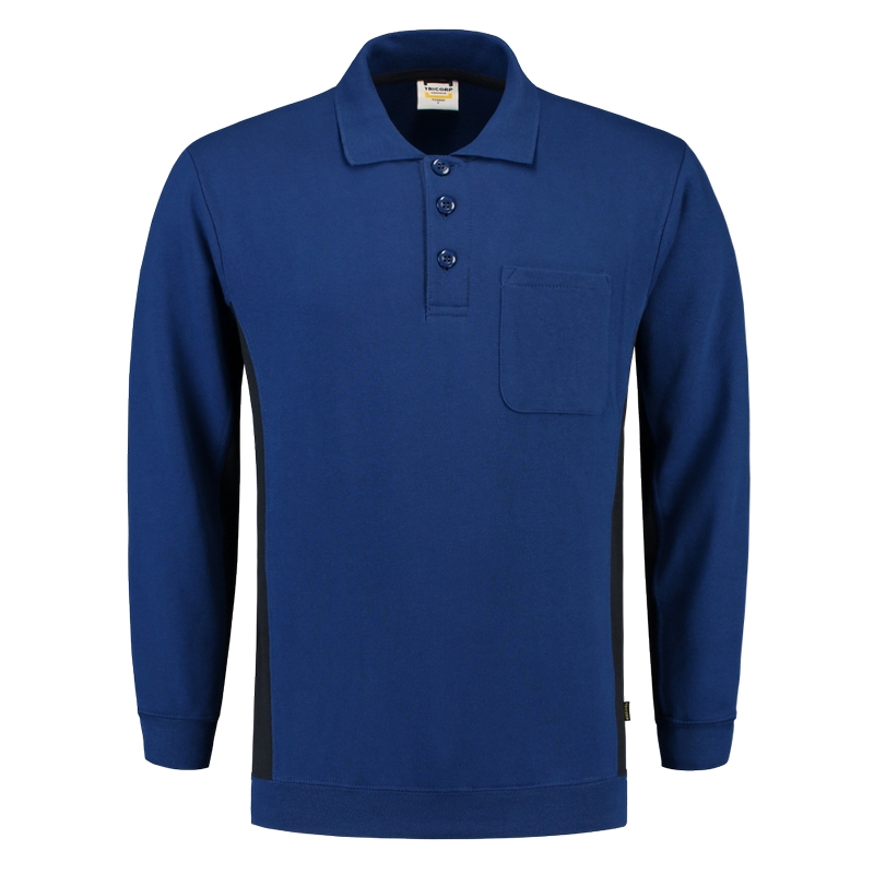 polosweater bicolor borstzak tricorp-7