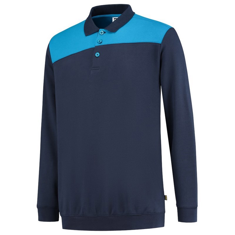 polosweater bicolor naden tricorp-3