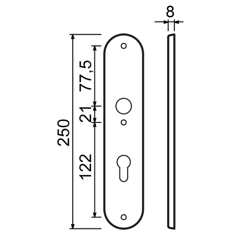 veiligheidslangschild binnen f1 oxloc-5