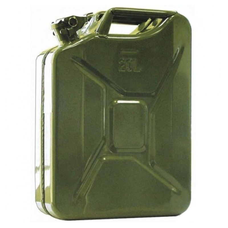 jerrycan staal groen