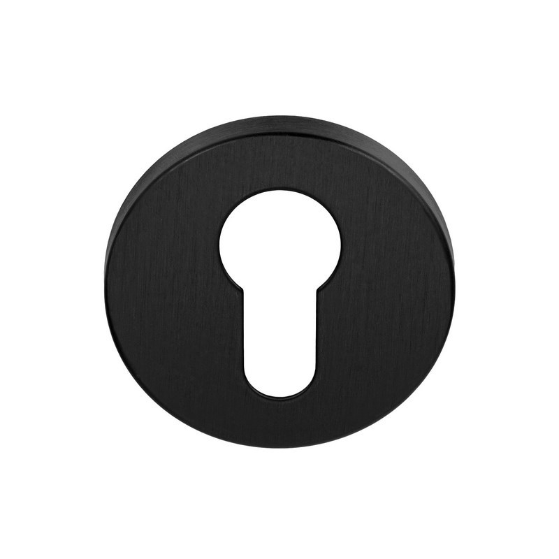 profielcilinderrozet pvd mat zwart