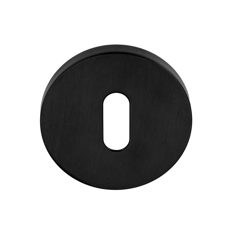 sleutelgatrozet pvd mat zwart