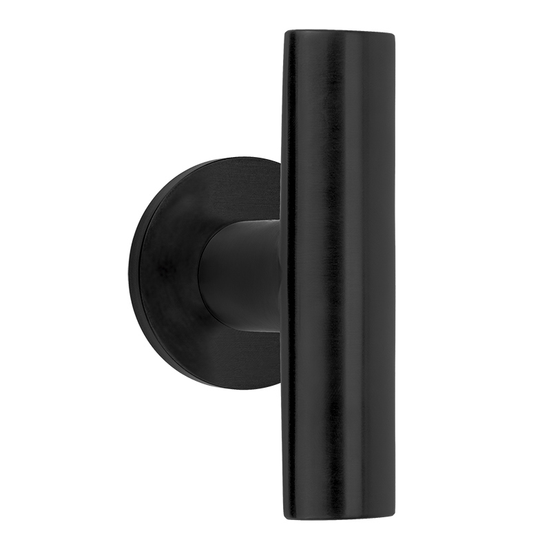 kastknop pvd mat zwart